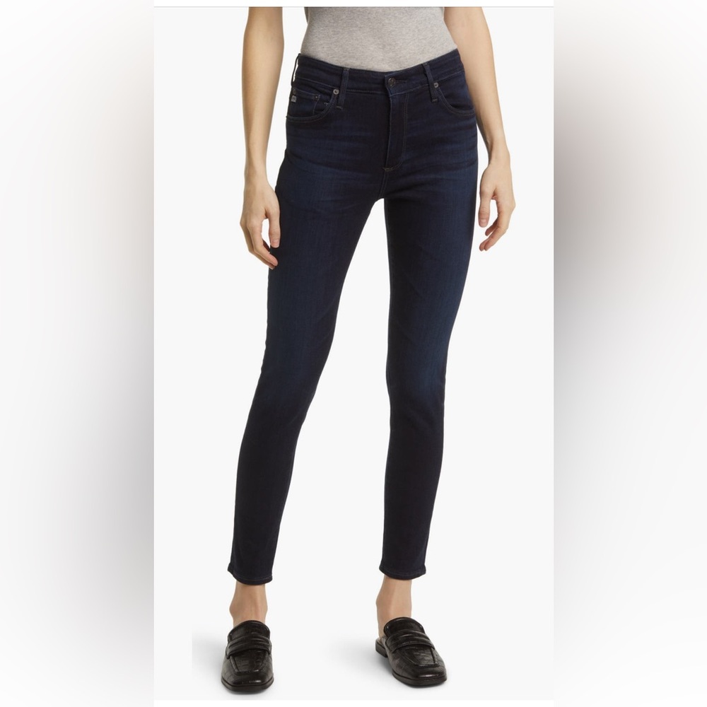 AG Farrah Ankle Skinny High-Waisted Jeans. Excellent condition